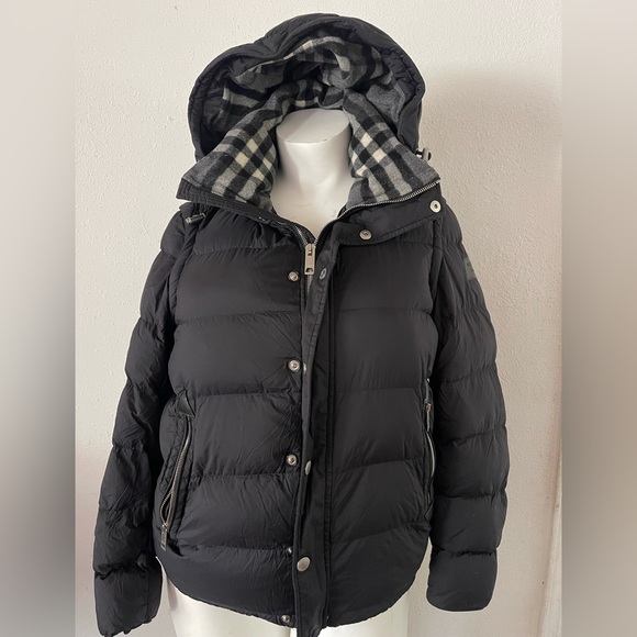 ladies burberry puffer coat